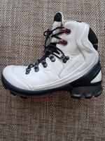 Damenschuh - ECCO - Wanderschuh - weiß - Glattleder - Gr. 38 Nordrhein-Westfalen - Gladbeck Vorschau