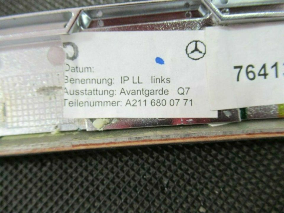 11788 Mercedes E-Klasse W211 S211 Verkleidung Armaturenbrett in Möckern