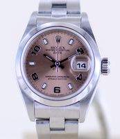 Rolex Uhr Oyster Perpetual Date 26 mm Oysterband 79160 salmon B+P Nordrhein-Westfalen - Langenfeld Vorschau