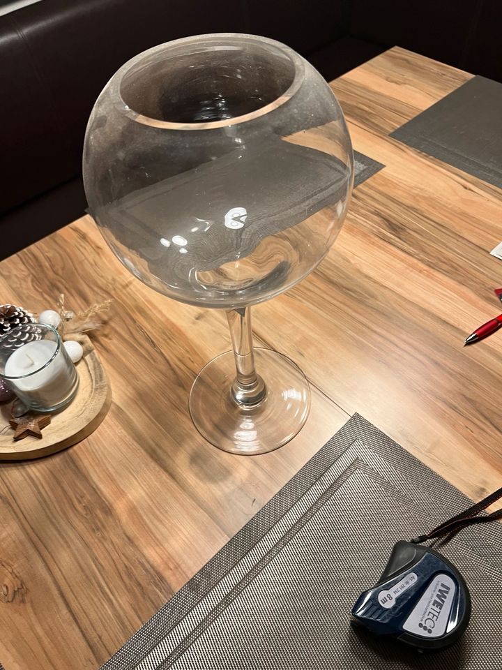 Vase aus Glas in Hardheim