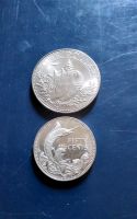 2 Silbermünzen Bahamas ,50 cent und 1 Dollar 1975 und 1974 Rheinland-Pfalz - Koblenz Vorschau