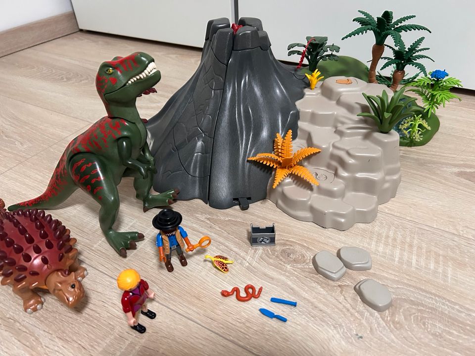 Playmobil Dinos Vulkan 5230 in Holle