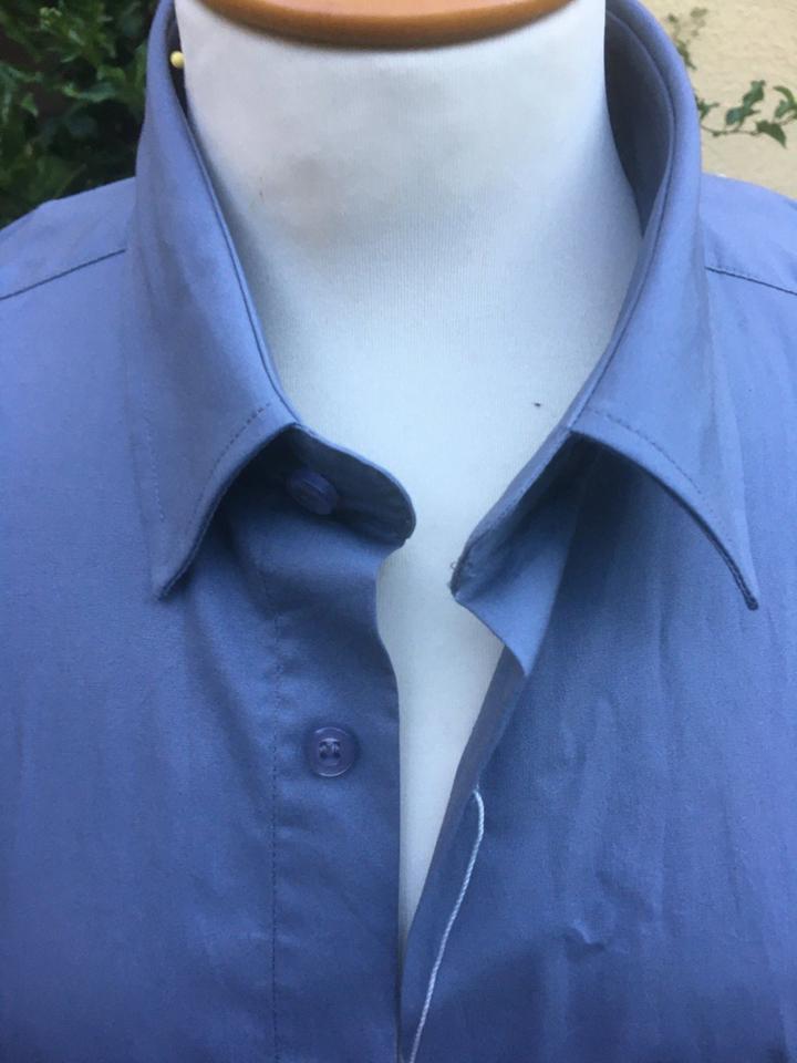 Reserviert Herrenhemd Grino Italien r. S  mit Etiket Grau Slimfit in Schramberg