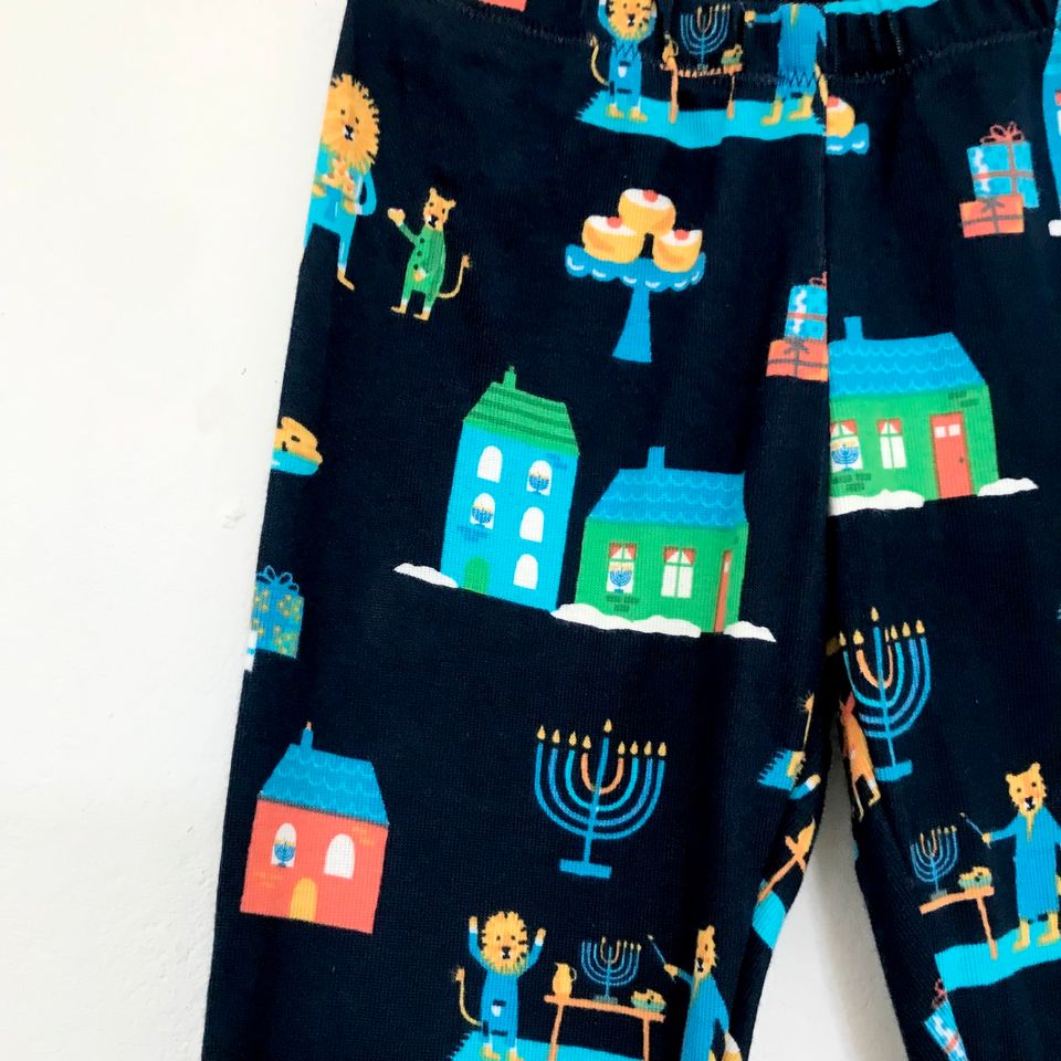 NEU Kinder Jungen Leggings Stoffhose Hose Löwe Schloss Gr. 86 92 in Leipzig