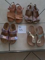 Mädchen schuhe sandalen gr. 33 paar 5 Euro rosa gold Baden-Württemberg - Dornhan Vorschau