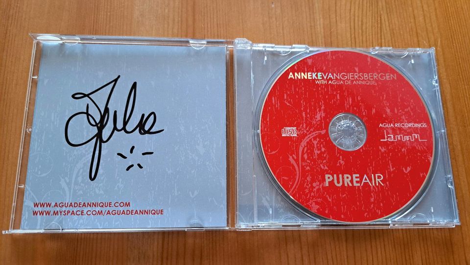 Anneke van Giersbergen - Pure Air CD signiert The Gathering in Viernheim