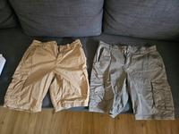 2x Kurze Hosen Shorts grau beige Herren Gr.M Thüringen - Pölzig Vorschau