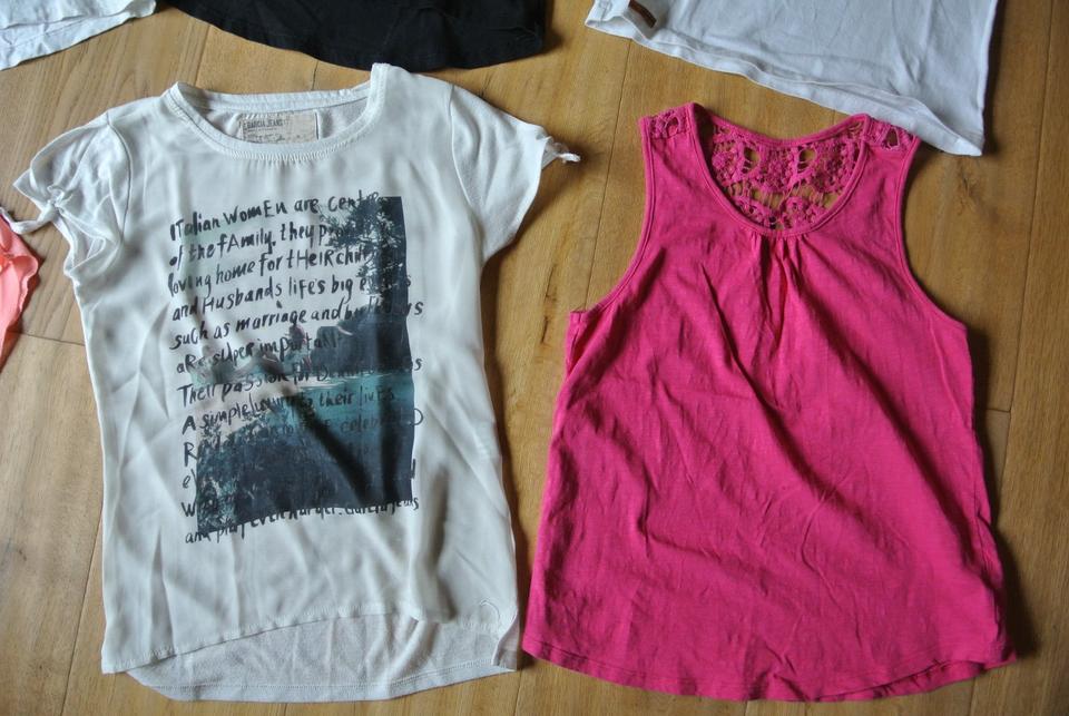 6 T-Shirts Shirts 134 / 140 Minnie Mouse Tracht Garcia Vertbaudet in Furth im Wald