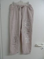 schöne neue Damen-Hose mit Gummizug u. Glitzer / Gr. 38-40 Bayern - Kempten Vorschau