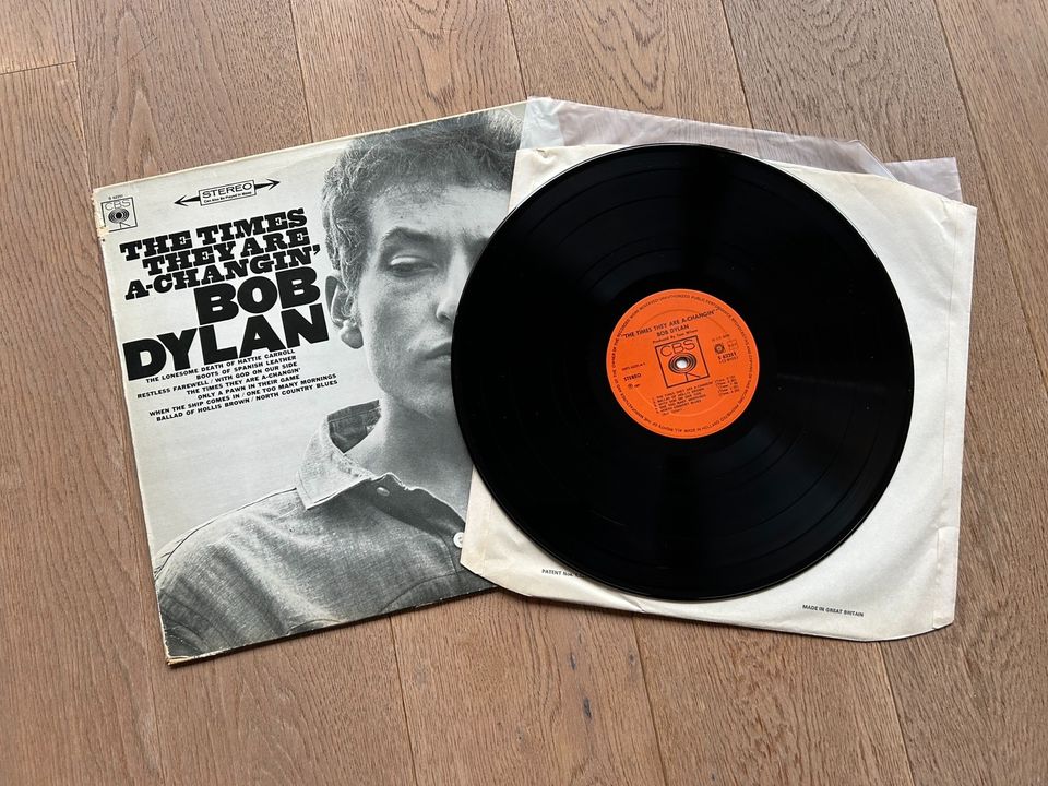 Bob Dylan / The Times They Are A-Changin - Vinyl, Schallplatte LP in Kaarst