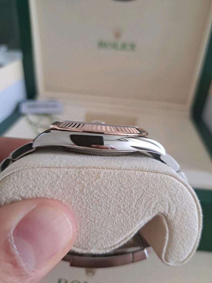 Rolex Datejust 41 Chocolet Diamant Reduziert in Dornstadt