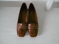 Damen Schuhe, Pumps, Leder, cognac braun, neuwertig Rheinland-Pfalz - Salmtal Vorschau