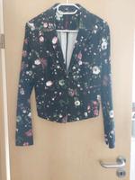Damen Blazer Schwarz mit Blüten Sachsen - Coswig Vorschau