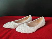 Hochzeit Schuhe, Pumps Mit Perlen besetzt Gr42 Thüringen - Weimar Vorschau