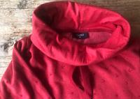 Roter, kuscheliger Pulli von Gina mit Schwalben, top, 44 Dortmund - Hörde Vorschau