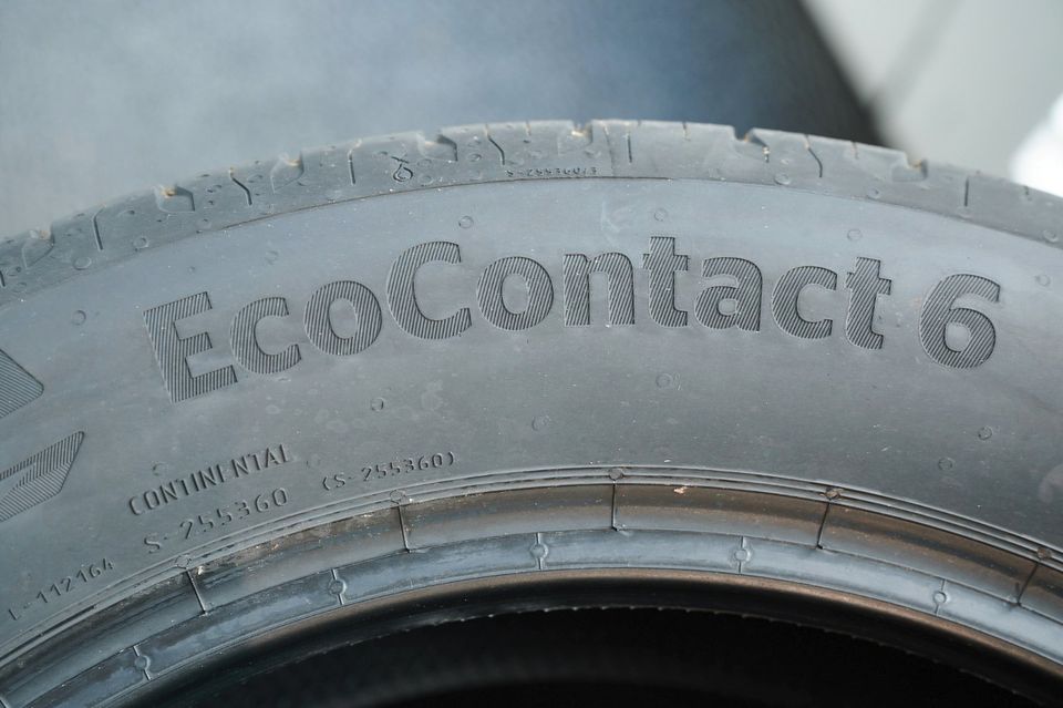 4 neue Sommerreifen CONTINENTAL EcoContact 6, 205/55 R17 91V in Deizisau 