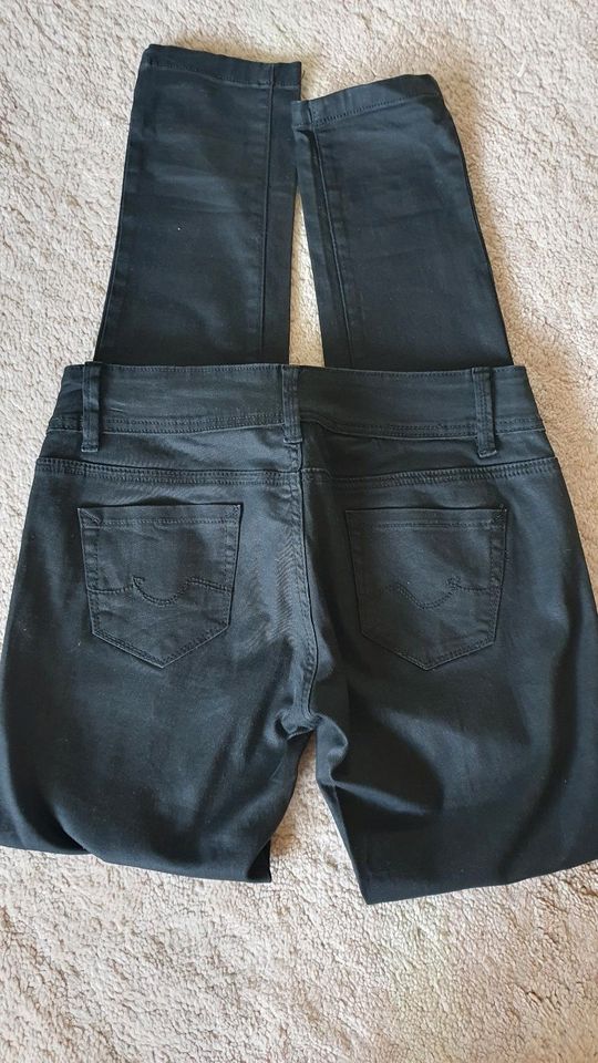 Orsay Stoff Jeans schwarz m Elasthan gr 36 in Vellberg