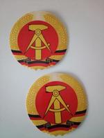 DDR Bilder  2 Stück,  Pappe, 12cm Sachsen - Zeithain Vorschau