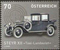 Österreich 2984 Autos Oldtimer - Steyr Taxi-Landaulet - Fahrzeuge Nordrhein-Westfalen - Kamen Vorschau