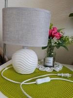 Nachttischlampe mit Keramikfuß inkl  Beleuchtung Modern Wie neu Brandenburg - Brandenburg an der Havel Vorschau