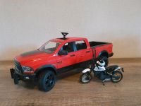 Dodge RAM 2500 Spielzeugauto mit Motorrad Niedersachsen - Leer (Ostfriesland) Vorschau