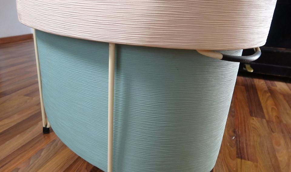 Wäschetruhe Wäschepuff 50er/60er Vintage Retro Mid-Century in Mannheim