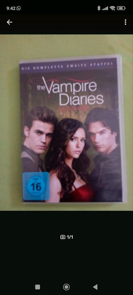 Vampire Diaries Staffel 2, 3, 4, 5. DVD Boxen in Vohenstrauß