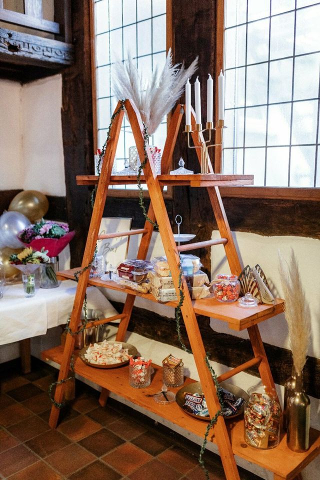 Candybar Leiter für Hochzeiten, Geburtstage etc. zum Verleihen in Büren