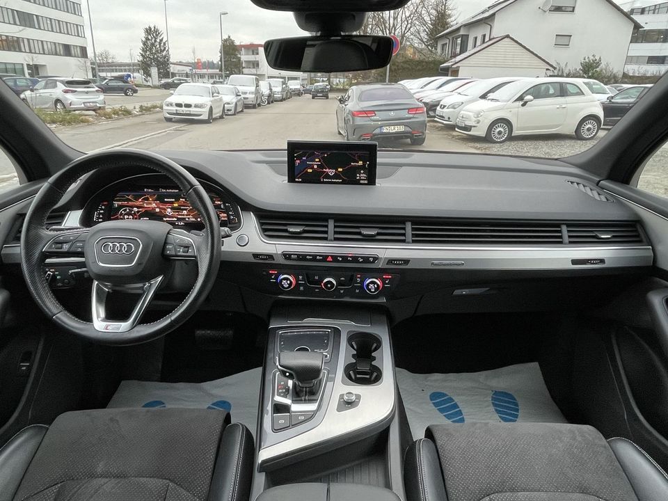Audi Q7 3.0 TDI S-Line 7-Sitze Virtual AHK Matrix 360 in Weingarten