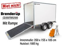 ✔️Brenderup-Kofferanhänger mit,Rampe  2500kg MIETEN☀️☂️ Nordrhein-Westfalen - Burbach Vorschau