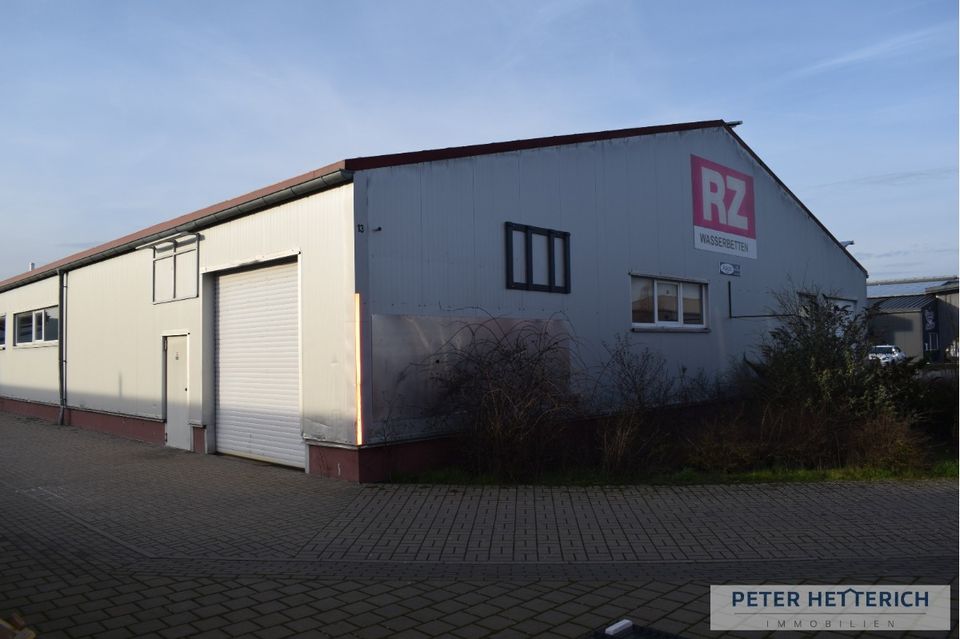 RESERVIERT // Gewerbehalle mit Wohn- und Geschäftshaus im Gewerbegebiet von Salz zu verkaufen in Bad Neustadt a.d. Saale