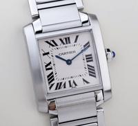 Cartier Tank Francaise Silver Roman Index MM inkl. Box Baden-Württemberg - Offenburg Vorschau