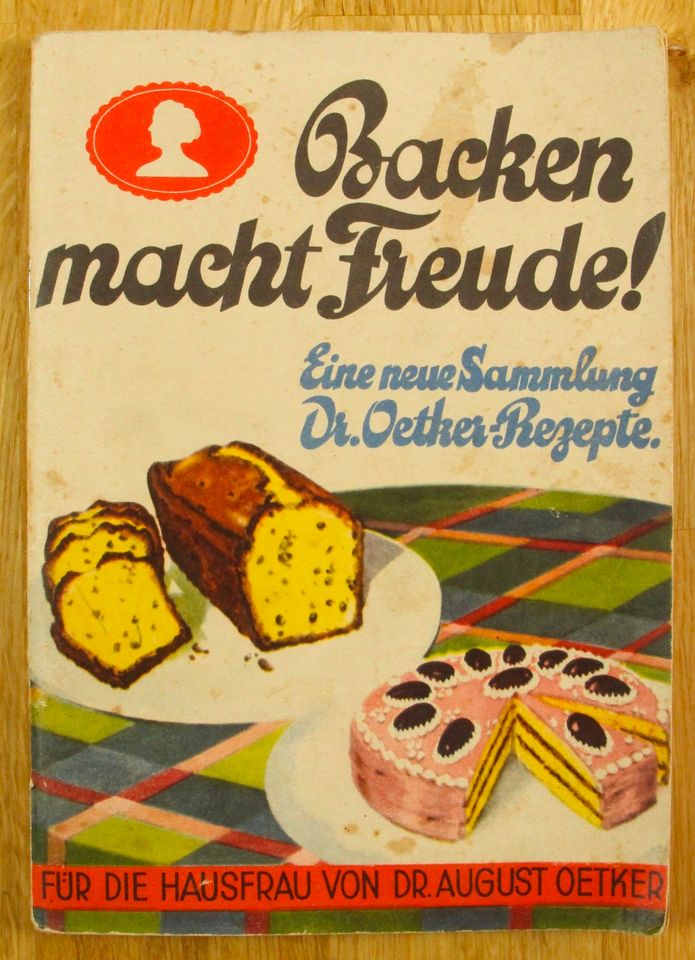 Dr. Oetker Werbung Schul-Kochbuch Heft Flyer Sammlung in Elze