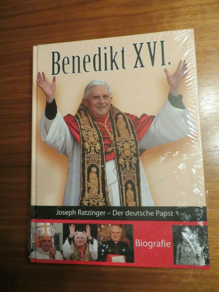 BENEDIKT XVI. -JOSEF RATZINGER-DER DEUTSCHE PAPST- BIOGRAFIE NEU in Heiningen