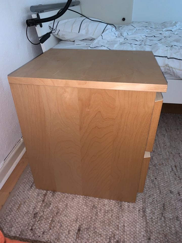 Ikea Malm Kommode 2 Schubladen Holz in Syke