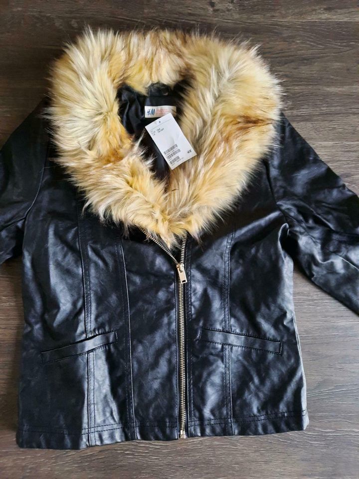 H&M * Jacke * Lederjacke * Gr.164 * Mädchen * NEU in Wolfsburg