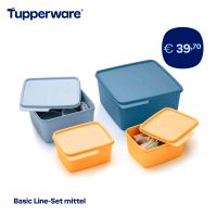 Tupperware rechteckiges Basic line Set (4) Mittel NEU Bayern - Horgau Vorschau