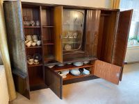 Wohnzimmerschrank, Holz/Glasscheiben -Retro/Vintage- Nordrhein-Westfalen - Wachtberg Vorschau