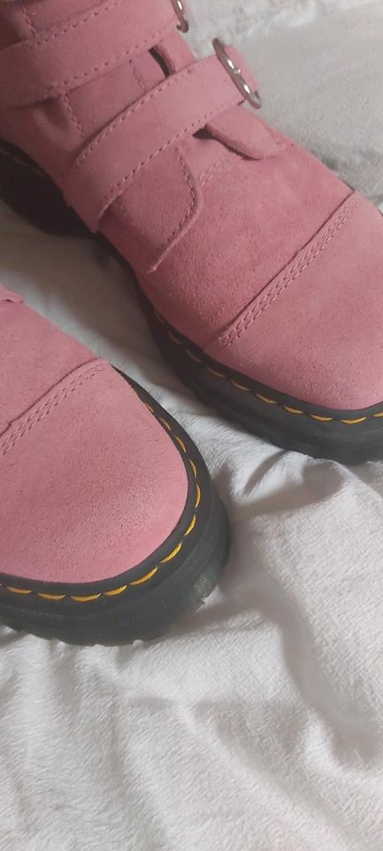 Lazy oaf buckle deals boot dr martens