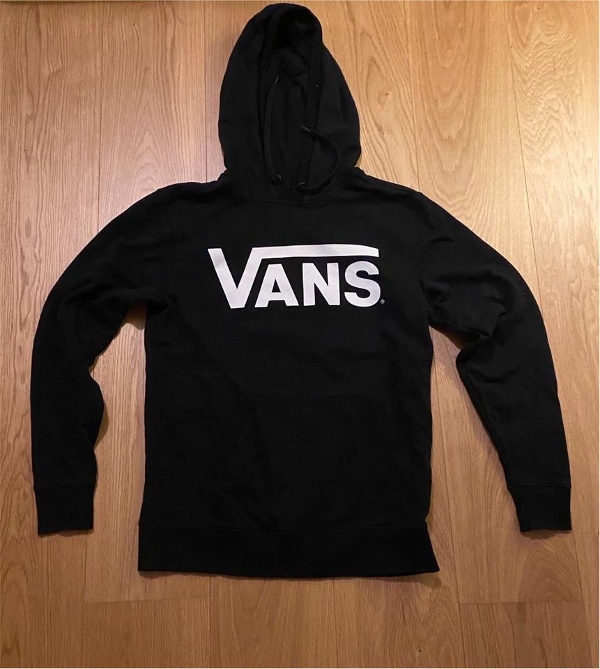 VANS Herren Pullover Hoodie Kapuzenpullover | schwarz weiß in Jena