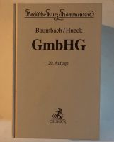 Kommentar GmbHG Baumbach/Hueck 20. Aufl. Hessen - Otzberg Vorschau