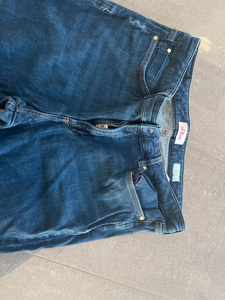 S.Oliver skinny high rise Jeans Größe 42 in Neckarwestheim