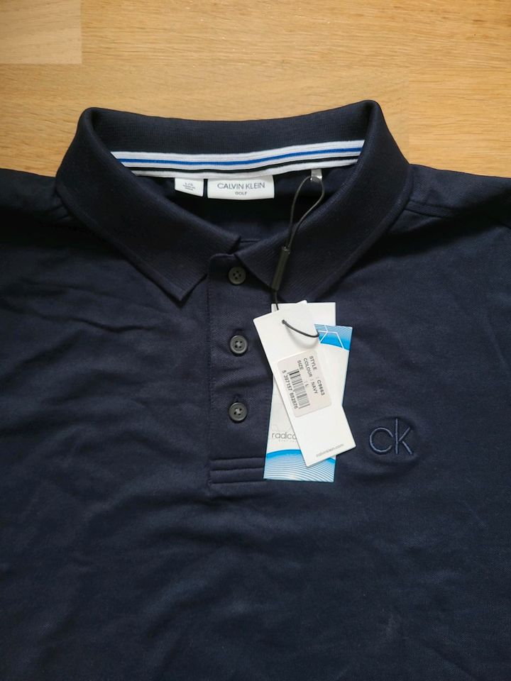 Calvin klein Golf polo Shirt Gr. L navy in Kempten