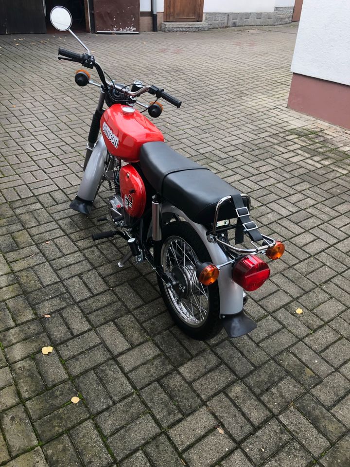 Simson s51 4gang (Papiere) aus Sammlung in Ilmtal-Weinstraße