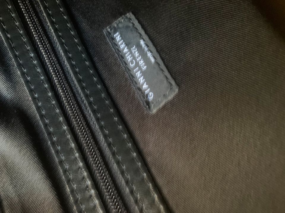 GIANNI CHIARINI Handtasche, Leder, schwarz in Frankfurt am Main