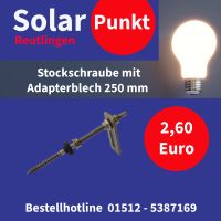 Photovoltaik Stockschraube M10x250 A2 Edelstahl mit Adapterblech Baden-Württemberg - Reutlingen Vorschau