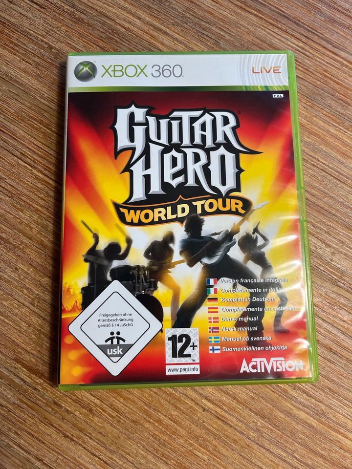 xBox 360 Guitar Hero World Tour in Kitzingen