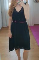 Schwarzes Chiffonkleid, Gr. 36/ Esprit Bayern - Dorfen Vorschau