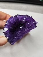 TOP Alaun Druse Geode Mineralien MineralSteine lila Bayern - Creußen Vorschau