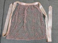 Dirndlschürze apricot pfirsich 67 cm Marjo Spitze Perlen elegant Bayern - Simbach Vorschau
